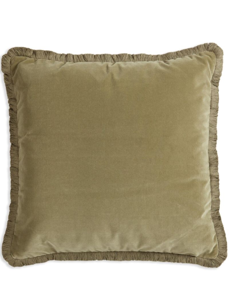 Lichen Green Margeaux Large Square Cushion