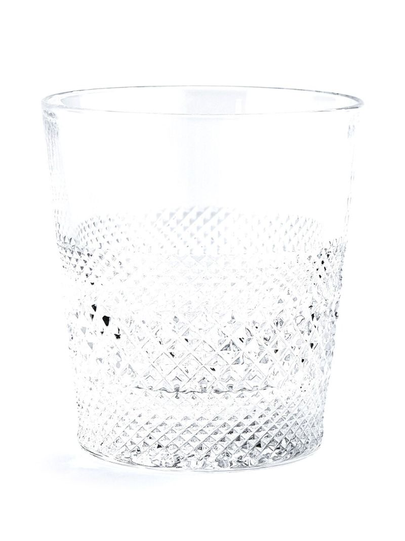 Clear Huxley Lowball Crystal Glasses Set