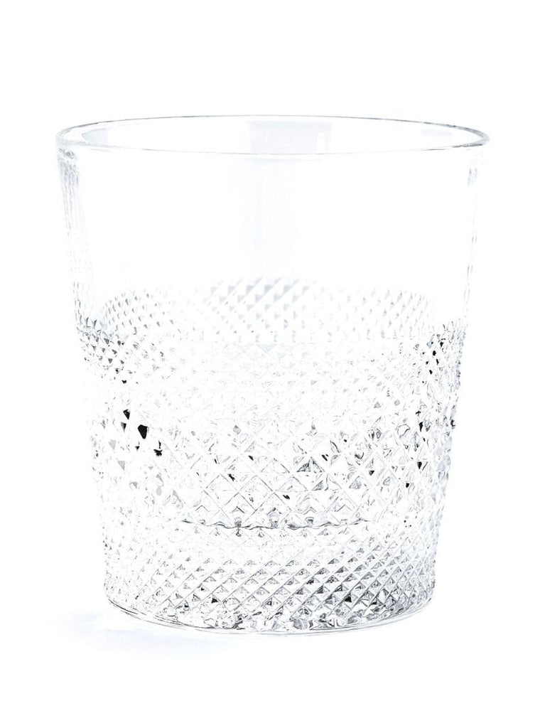 Clear Huxley Lowball Crystal Glasses Set