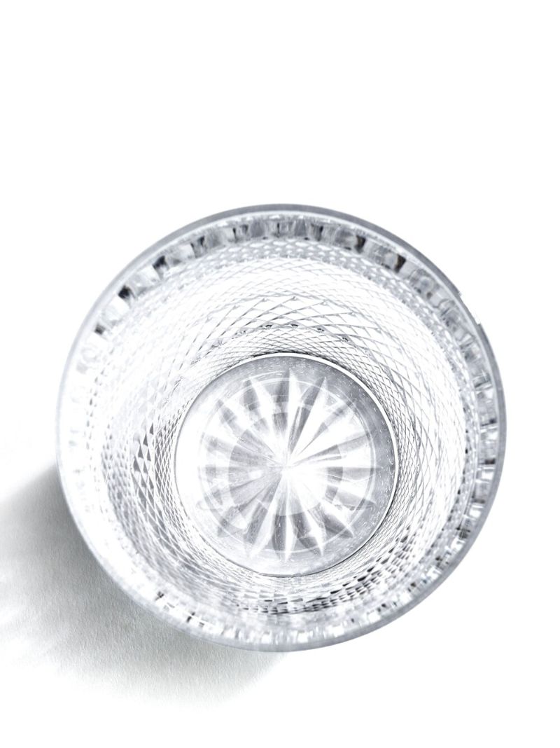 Clear Huxley Lowball Crystal Glasses Set