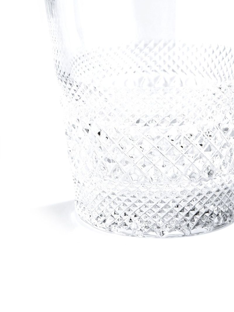Clear Huxley Lowball Crystal Glasses Set