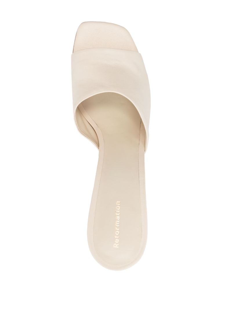 Neutral Enya Wedge Mules