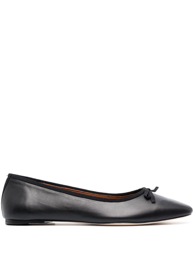 Black Paola Ballet Flats