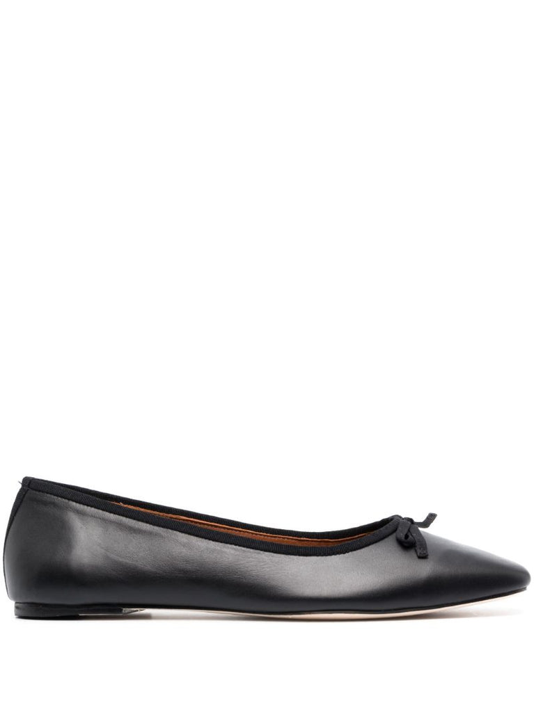 Black Paola Ballet Flats
