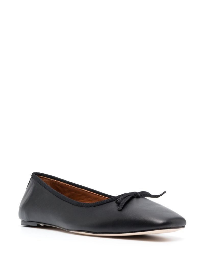 Black Paola Ballet Flats