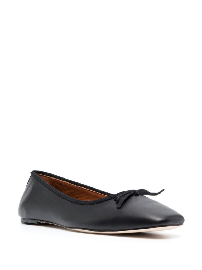 Black Paola Ballet Flats