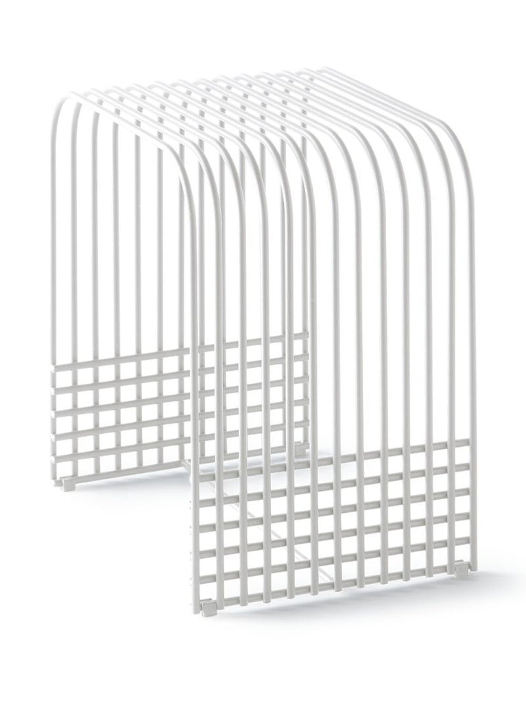 White Drop Modular Stool