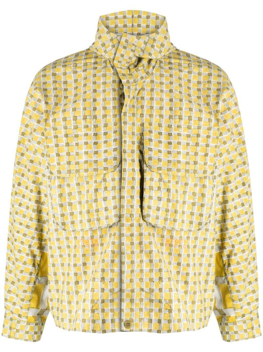 Yellow Forager Checked Jacket