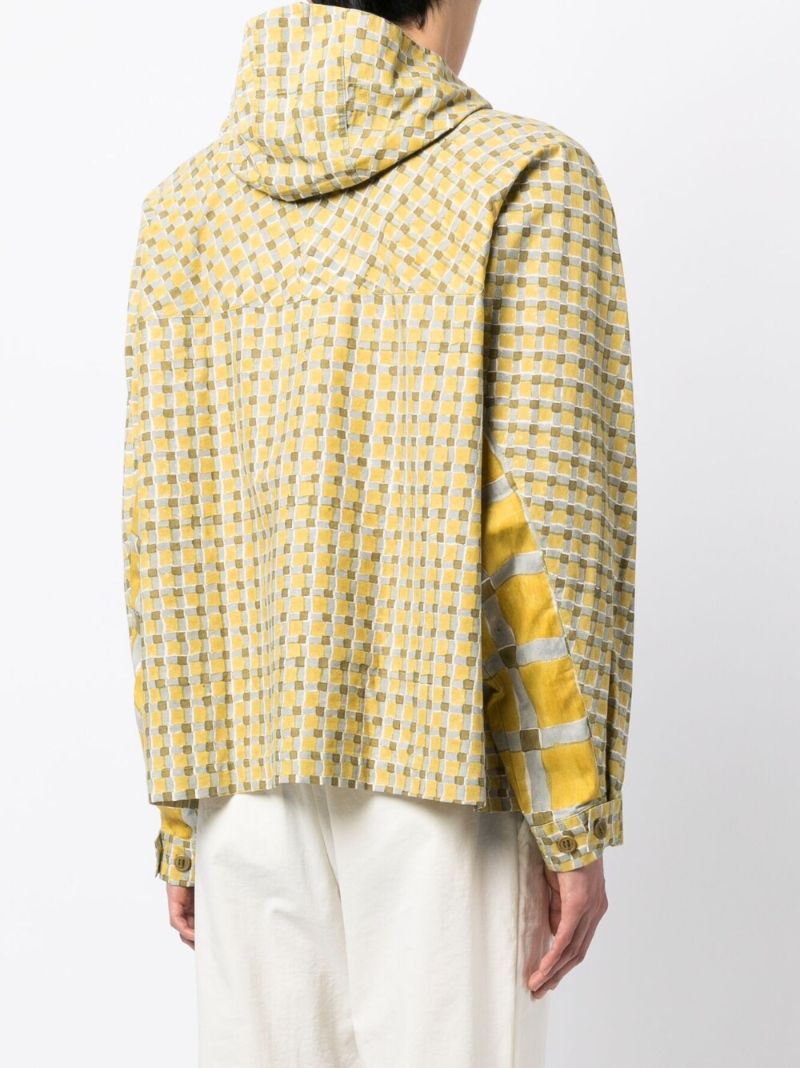 Yellow Forager Checked Jacket