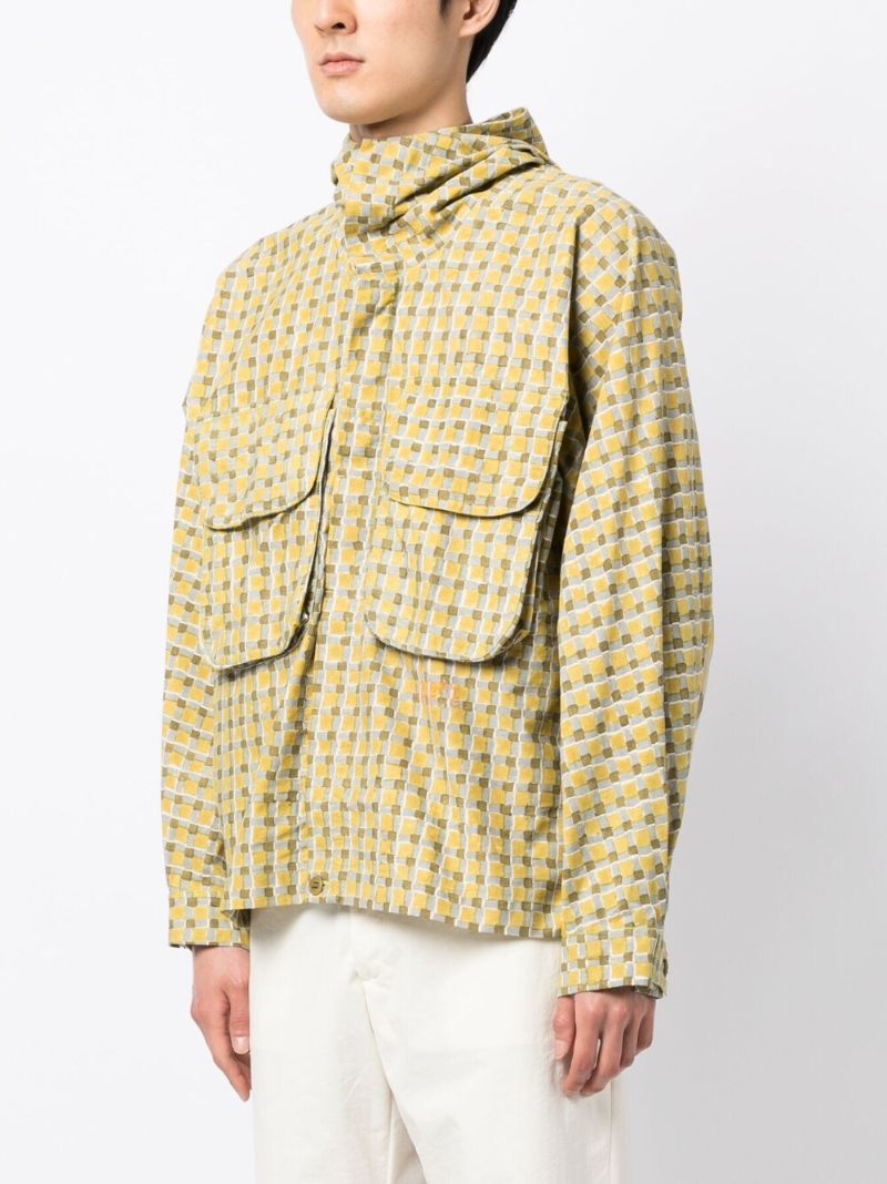 Yellow Forager Checked Jacket