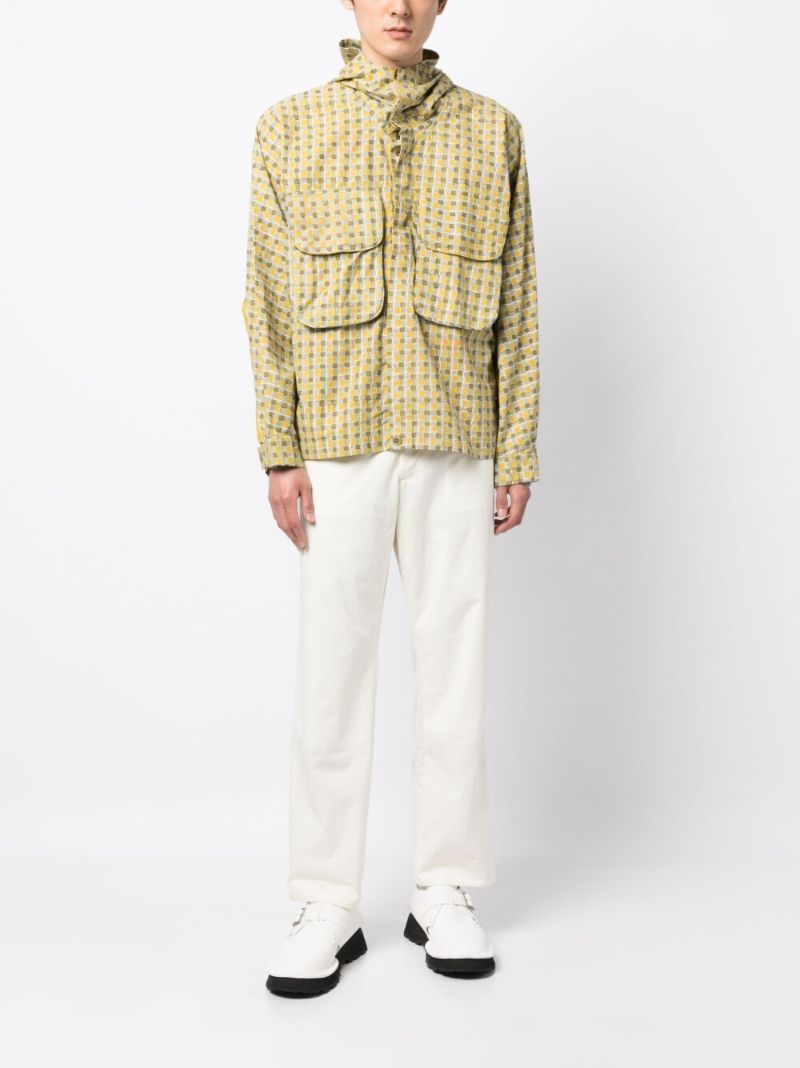 Yellow Forager Checked Jacket