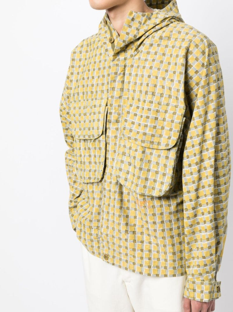 Yellow Forager Checked Jacket