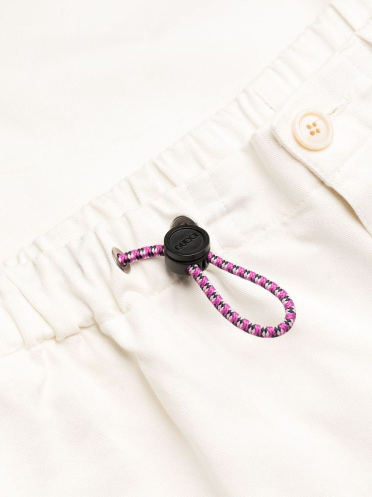 Cotton Straight Trousers