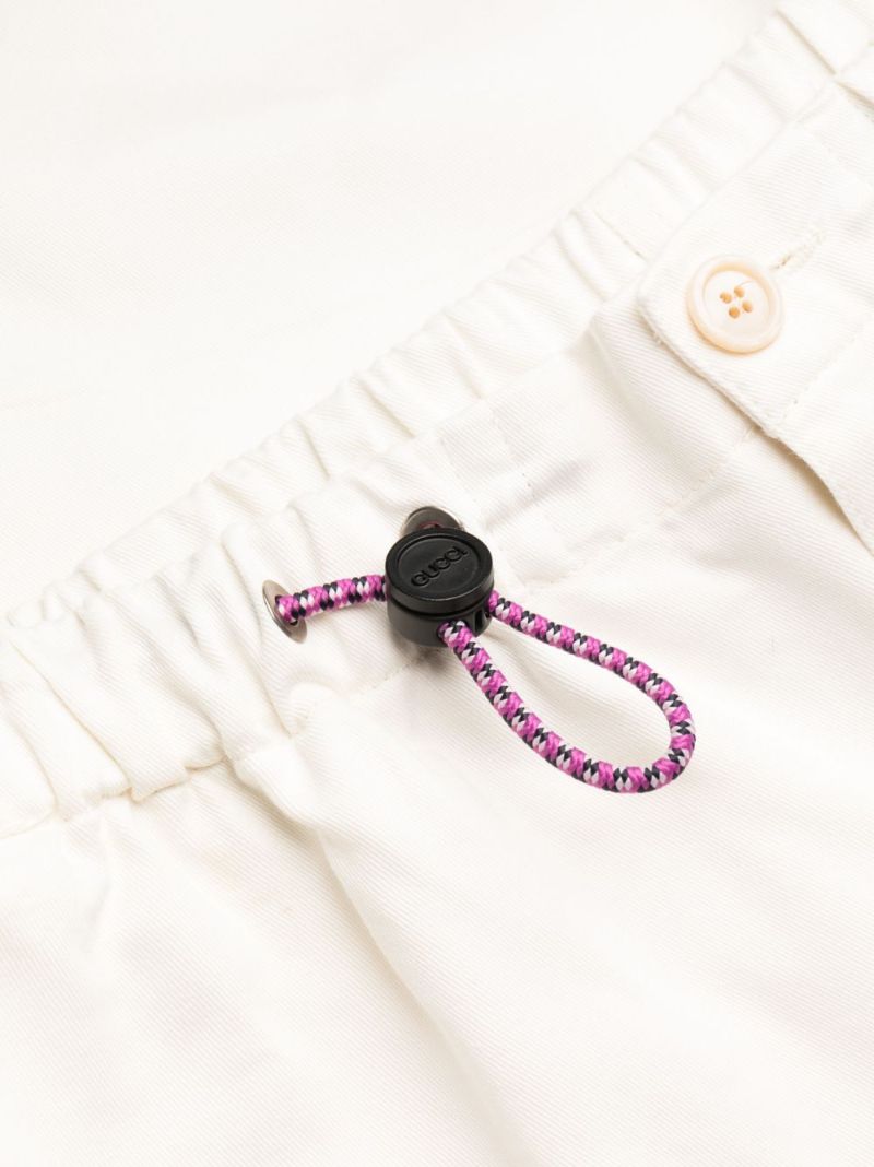 Cotton Straight Trousers