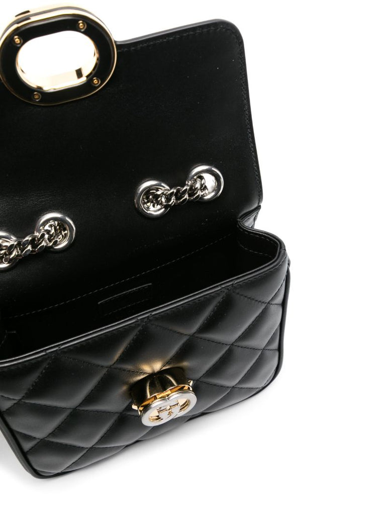 Black Mini Deco Shoulder Bag