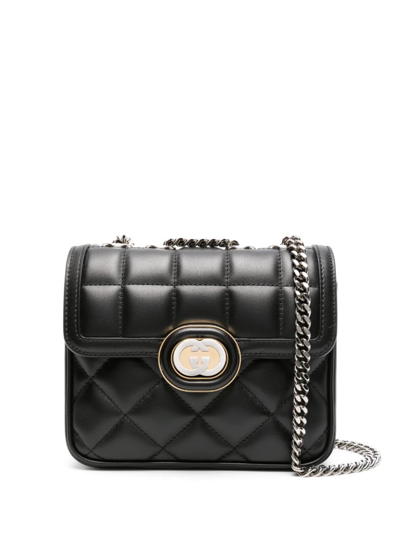 Black Mini Deco Shoulder Bag