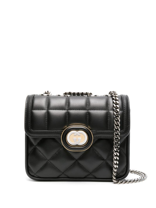 Black Mini Deco Shoulder Bag