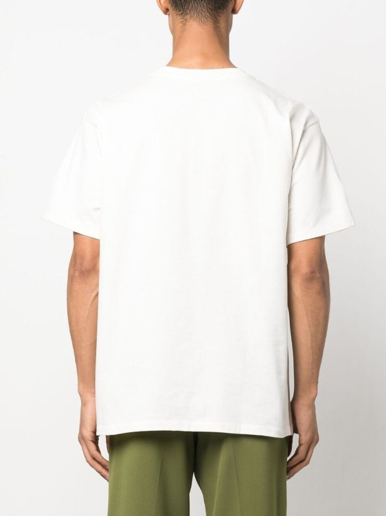 White Gucci Blade Print T-shirt
