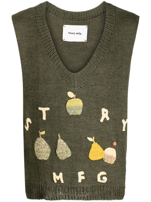 Green Party Organic Cotton Vest