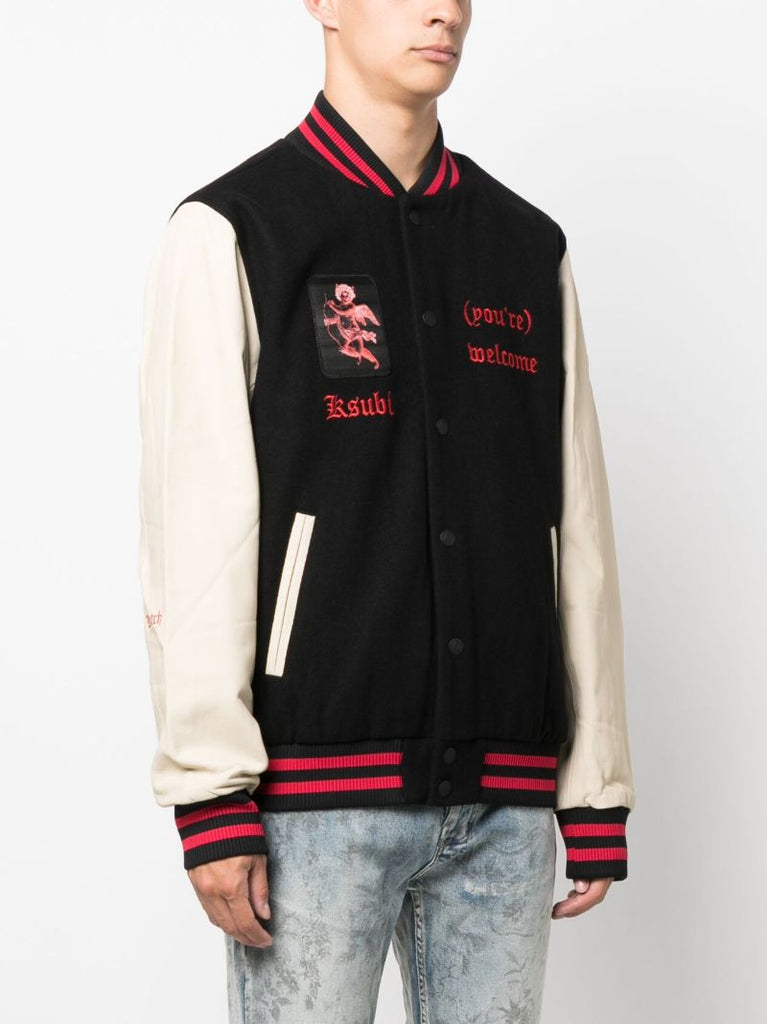 Black Varsity Jacket