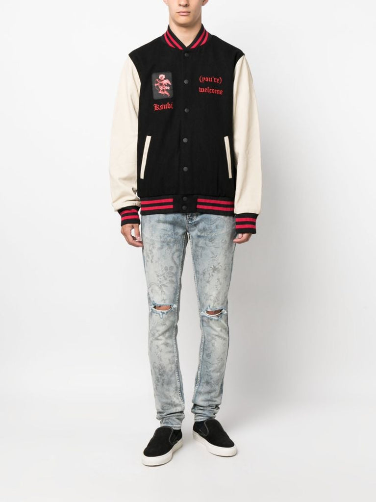 Black Varsity Jacket