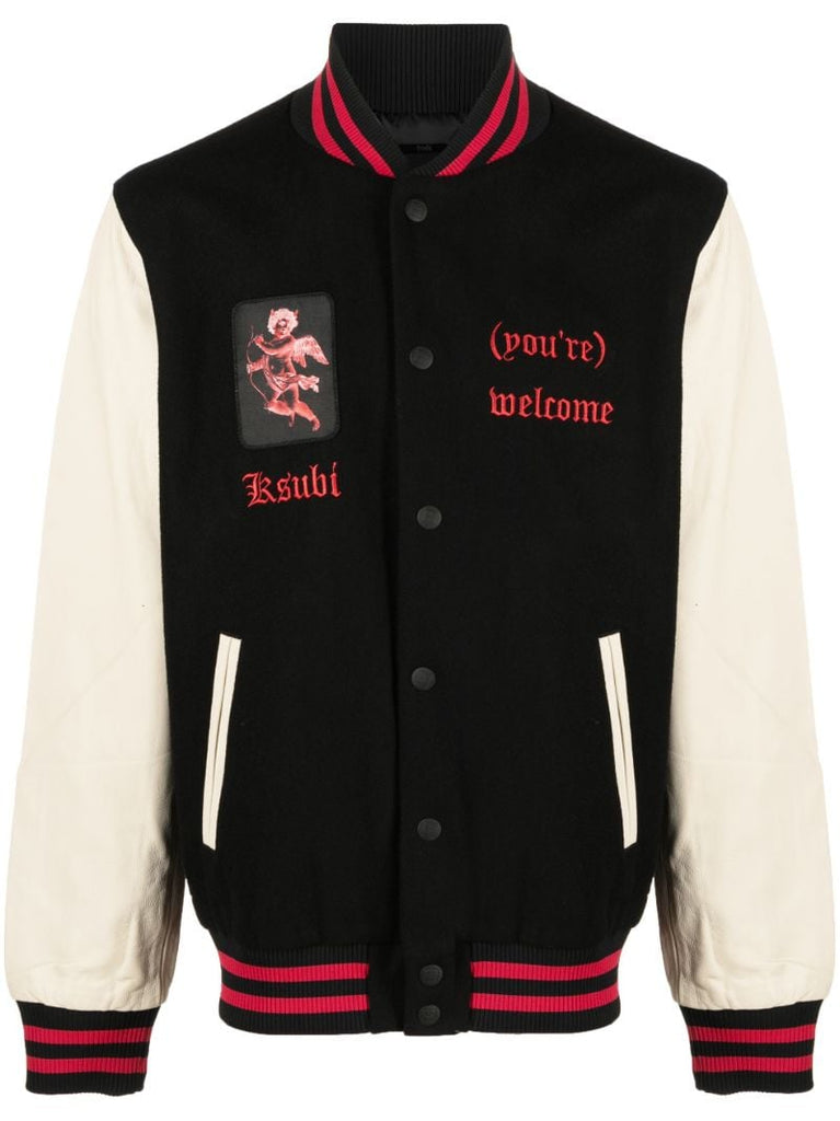 Black Varsity Jacket