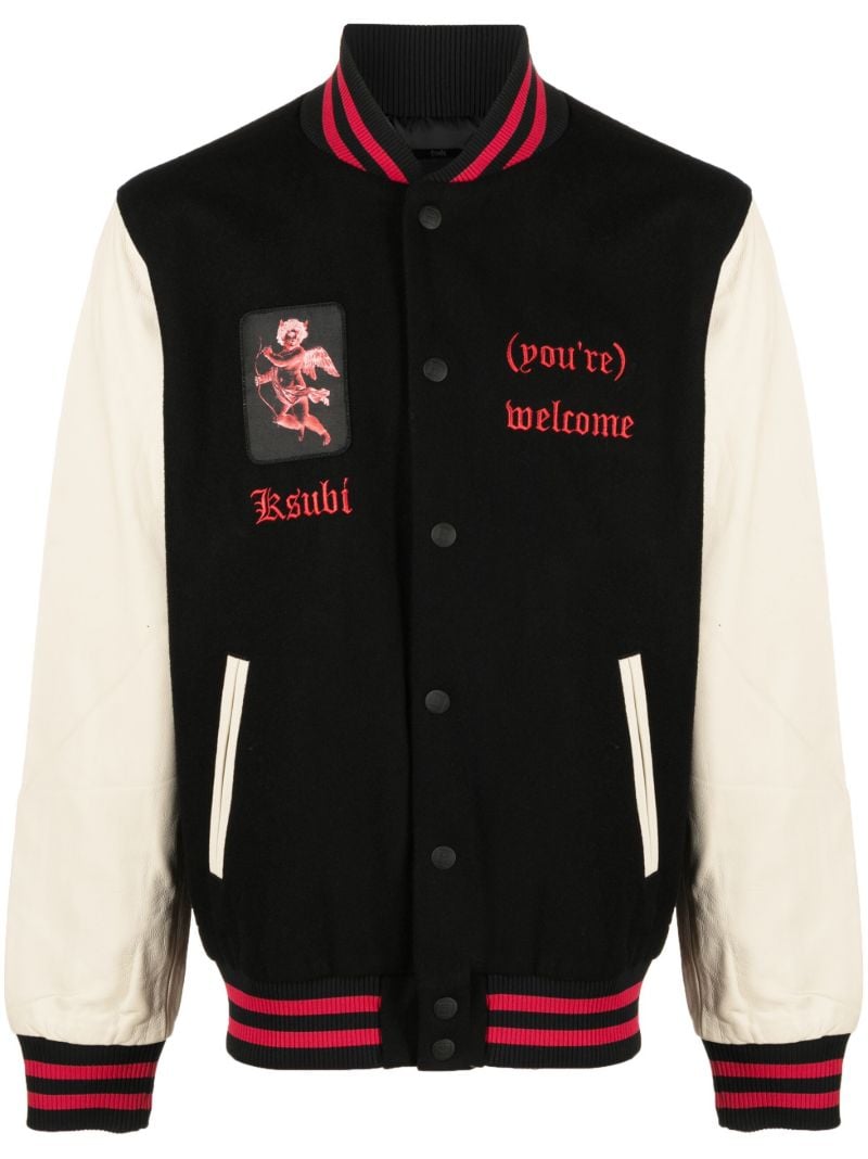 Black Varsity Jacket