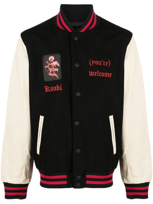 Black Varsity Jacket