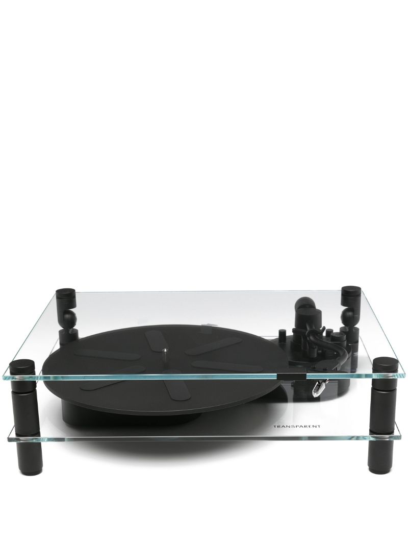 Black Transparent Turntable