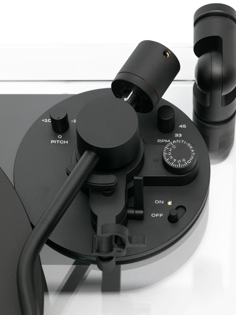 Black Transparent Turntable