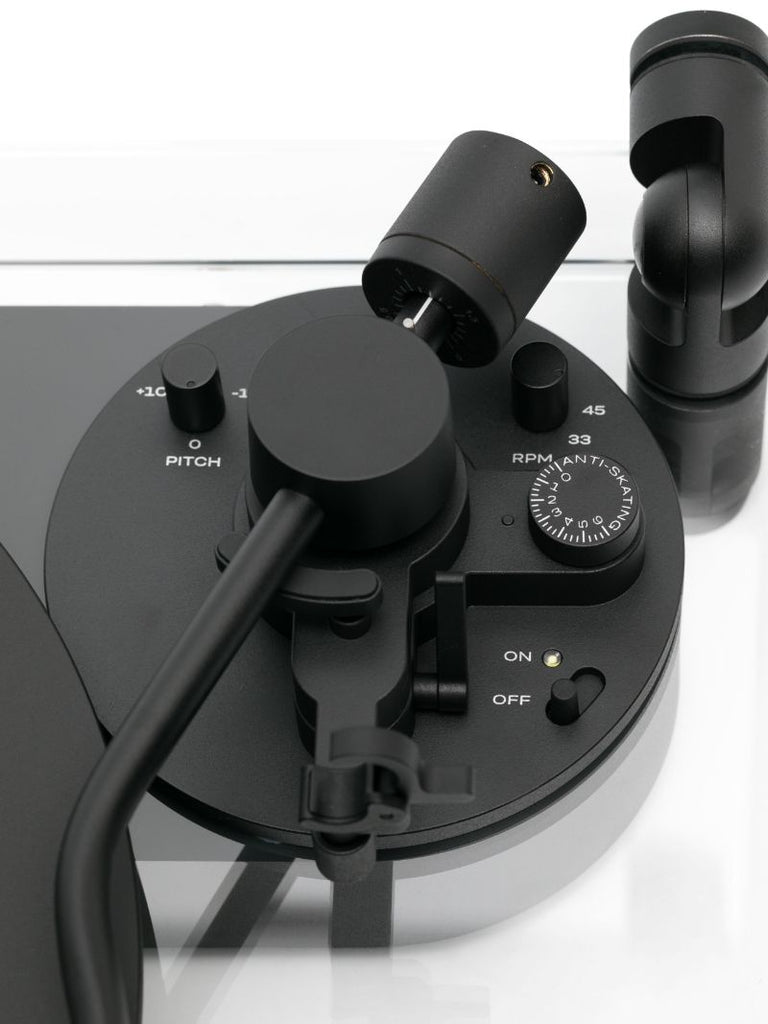 Black Transparent Turntable