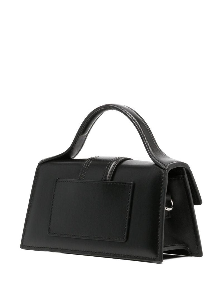 Black Le Bambino Leather Shoulder Bag
