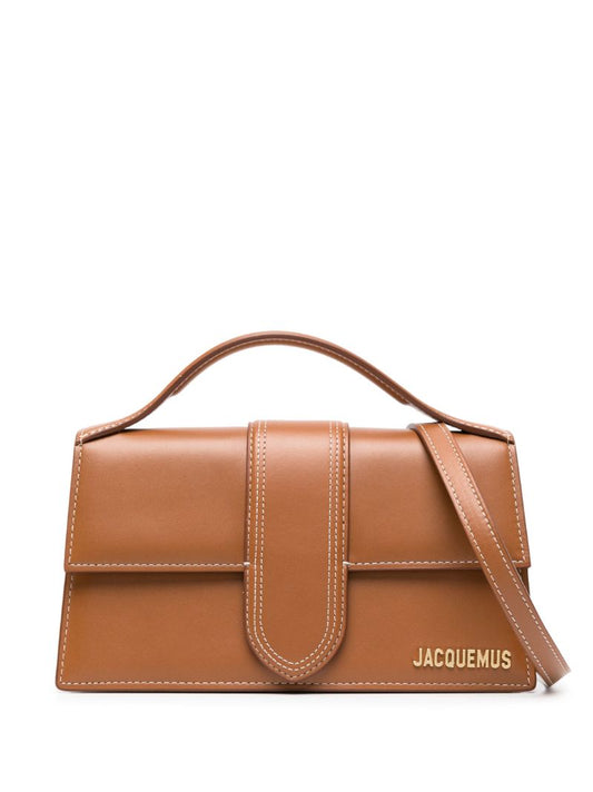 Brown Le Grand Bambino Leather Shoulder Bag