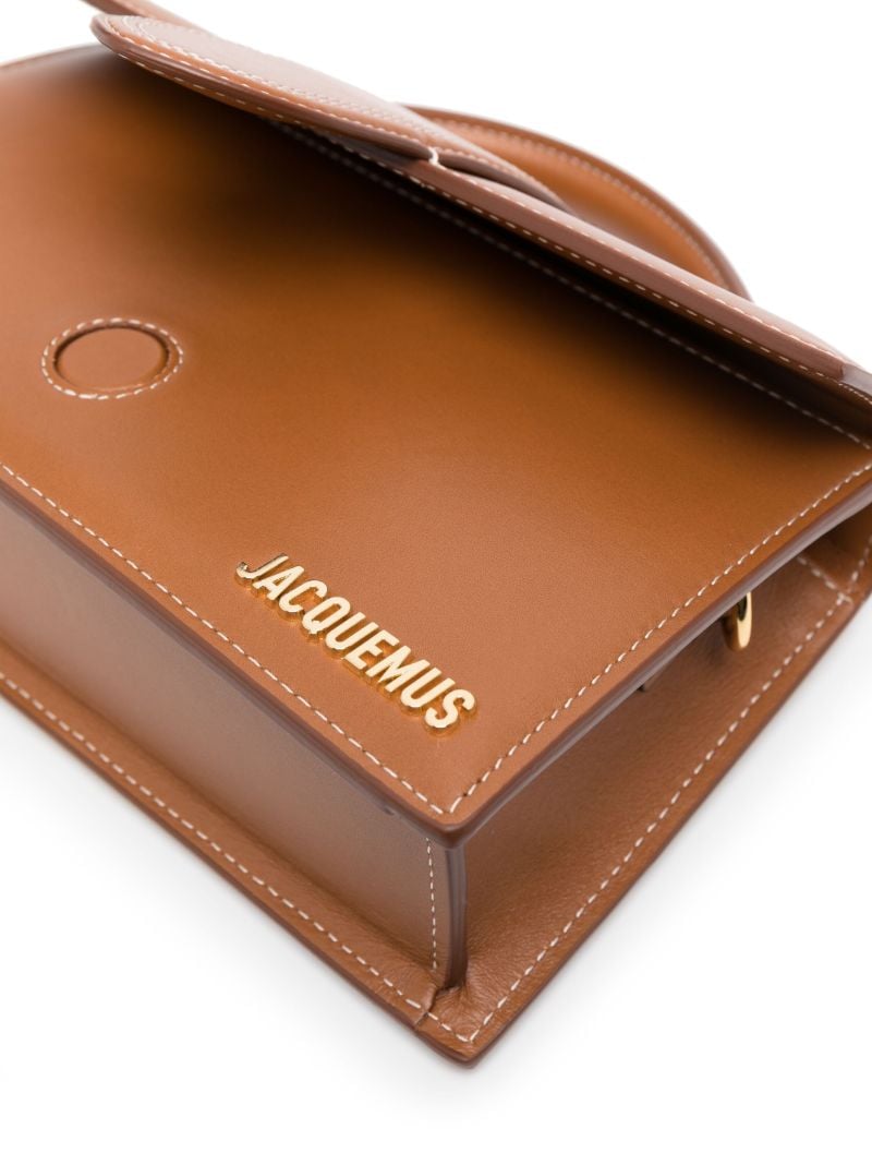 Brown Le Grand Bambino Leather Shoulder Bag