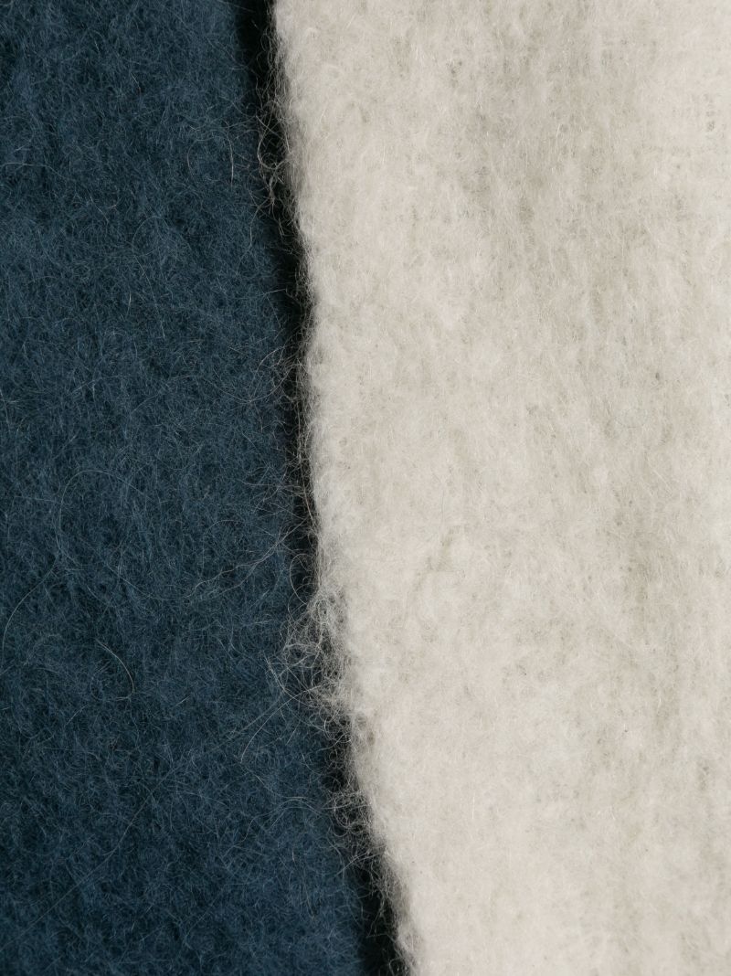 Blue L'Ã_x0083_Â©charpe Moisson Alpaca-blend Scarf