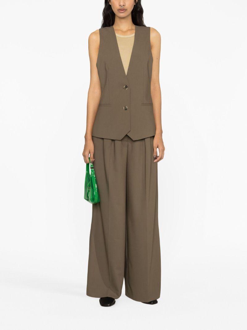 Brown Tailored Waistcoat