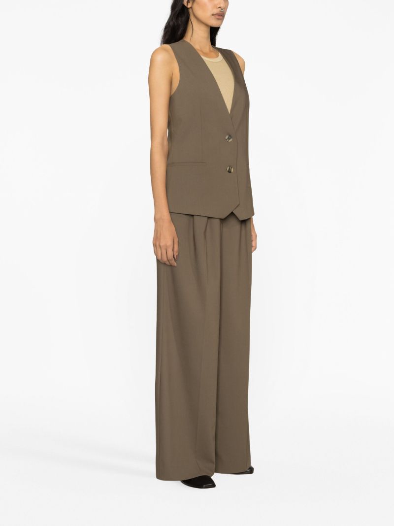 Brown Tailored Waistcoat
