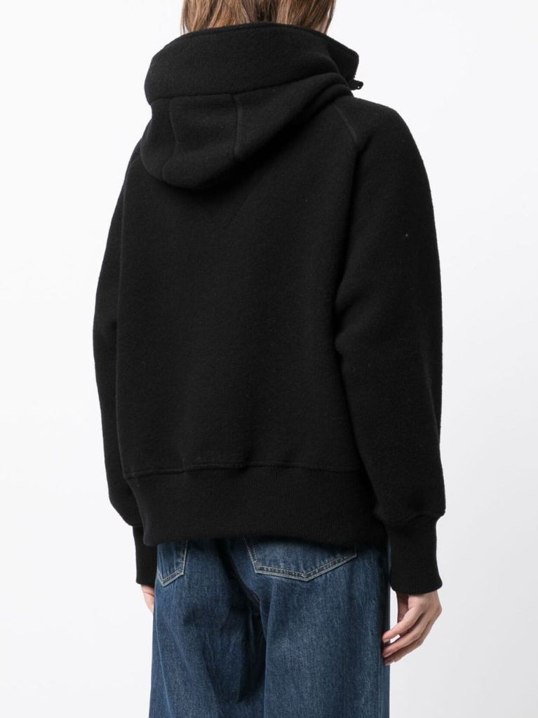 Black Chilliwack Fleece Hooded Jacket