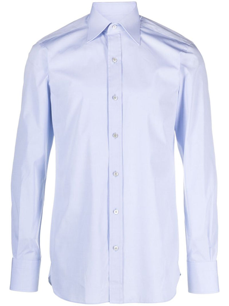 Blue Cotton Shirt