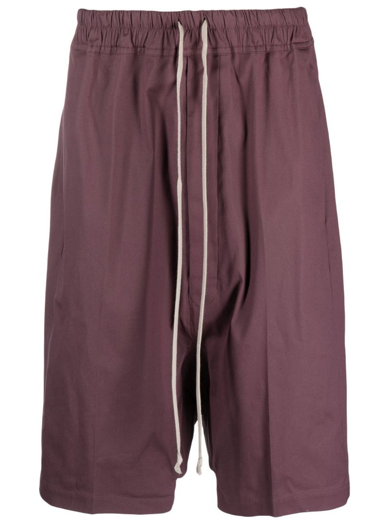 Purple Drop Crotch Shorts