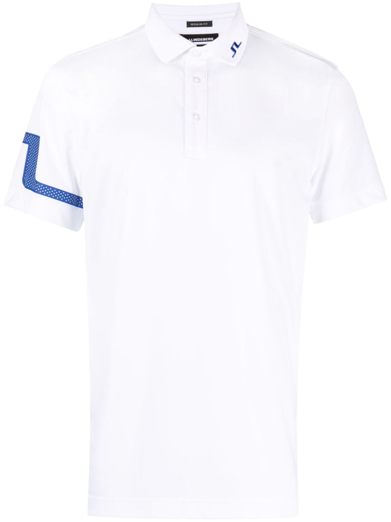 White Heath Golf Polo Shirt