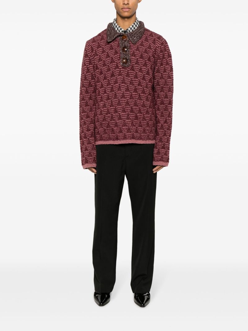 Red Swey Polo Shirt