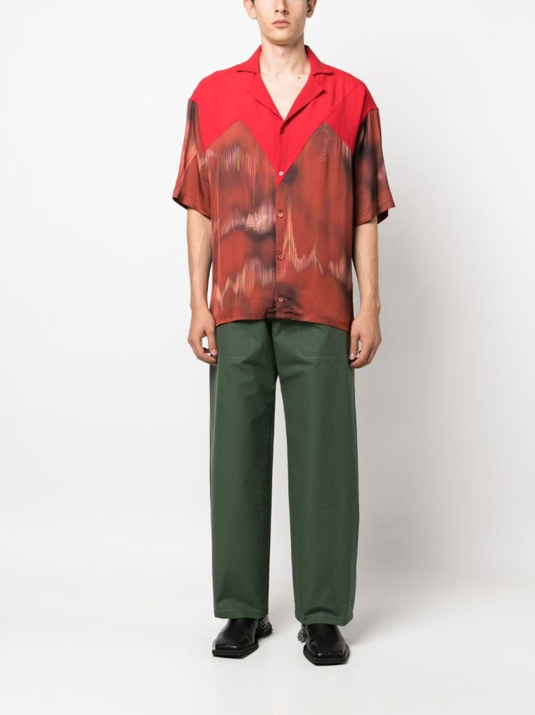 Red Robyn Printed Shirt