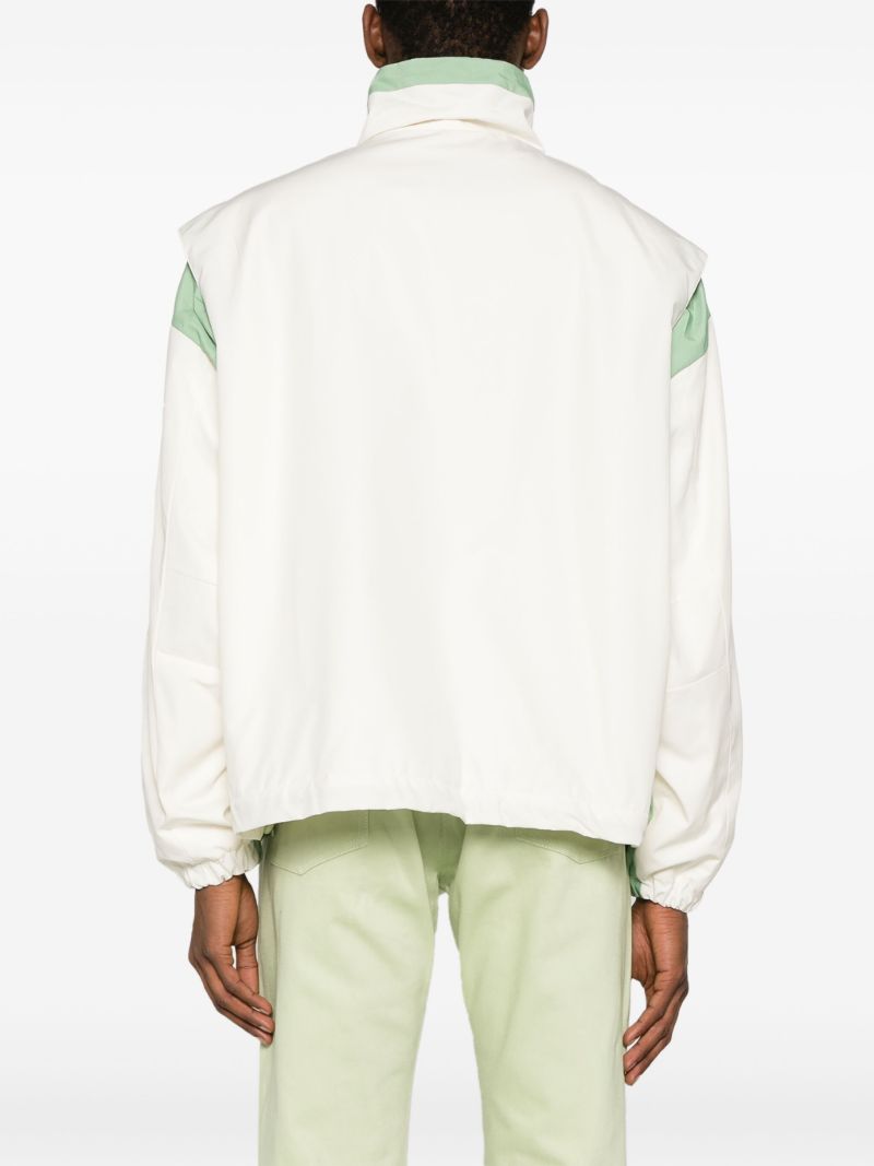 Neutral Ventile Panelled Jacket