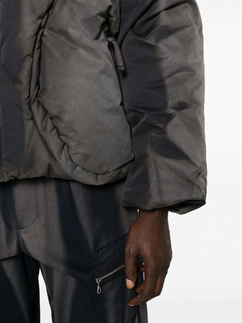 Grey Sun-bleached Padded Jacket