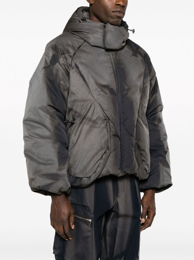 Grey Sun-bleached Padded Jacket