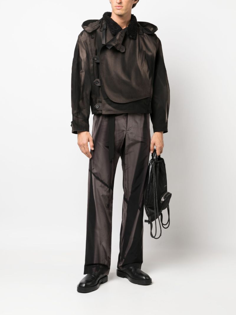 Black Asymmetric Jacket