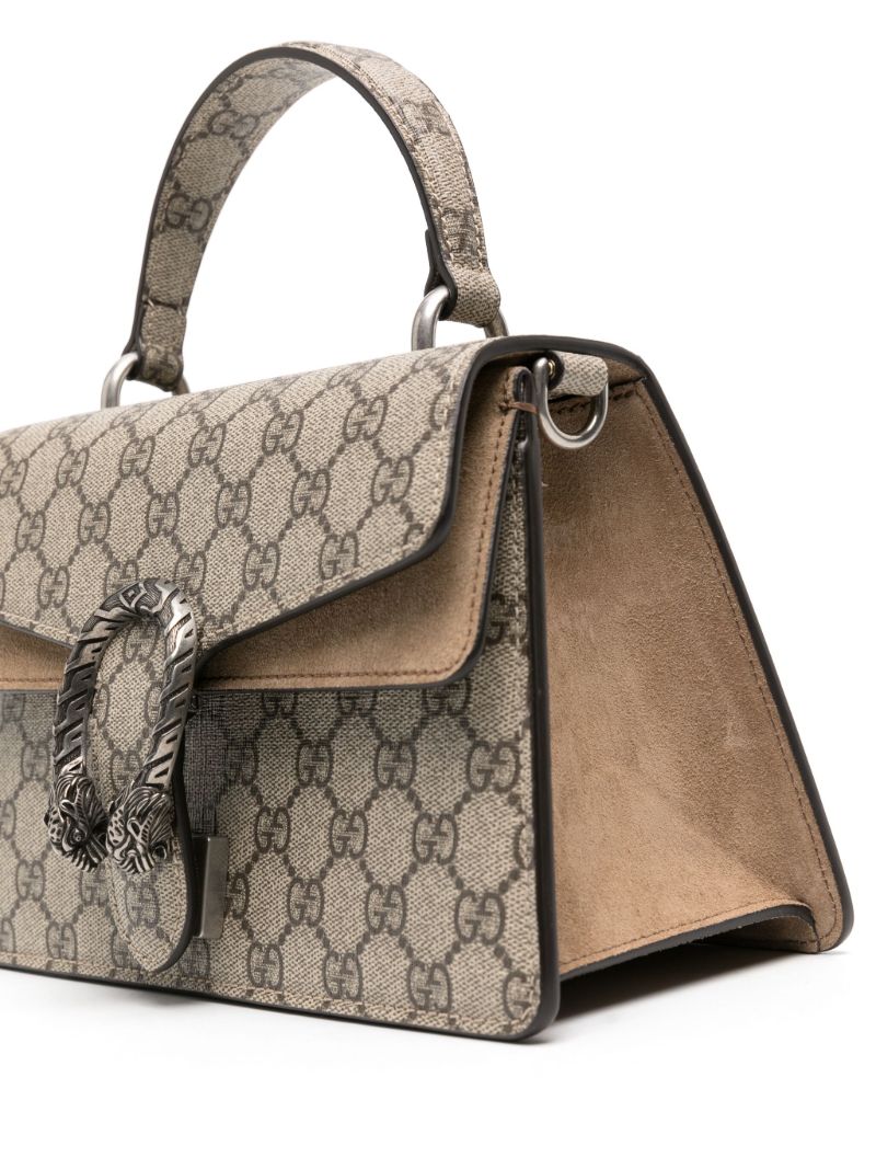 Neutral Dionysus Monogram Top Handle Bag