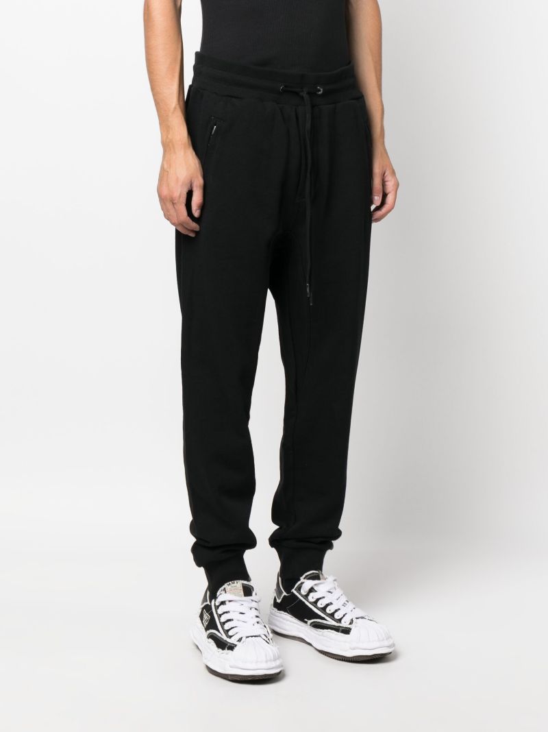 Black Drawstring Track Pants