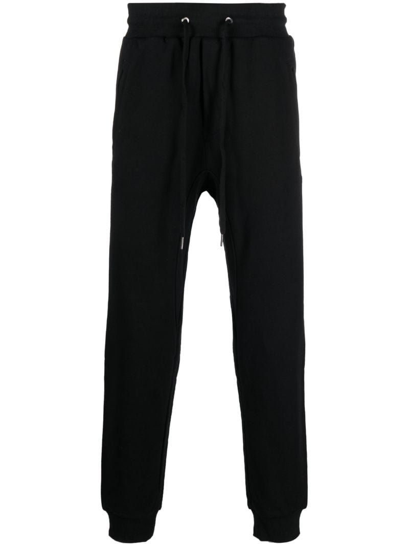 Black Drawstring Track Pants